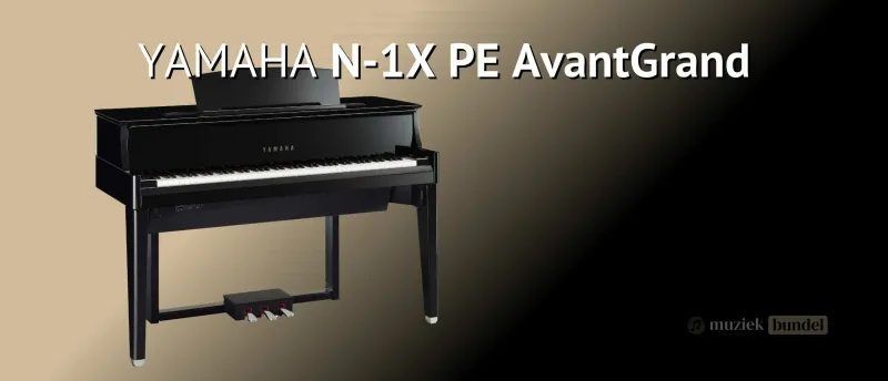 Yamaha N-1X PE AvantGrand Een luxe hybride digitale piano Muziekbundel.nl De Yamaha N-1X PE AvantGrand combineert luxe en innovatie in een hybride digitale piano met een authentieke speelervaring en premium design.