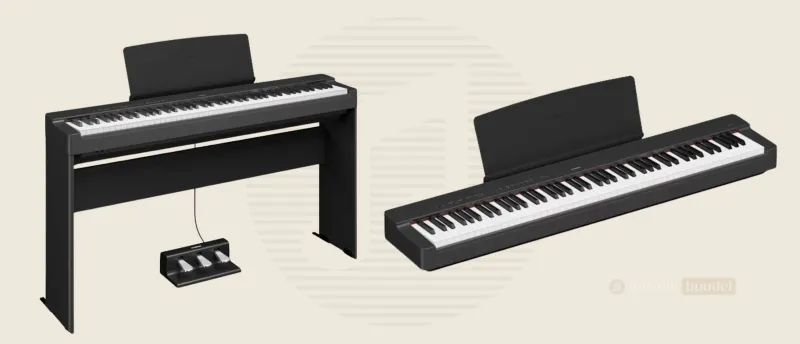 Yamaha P-225 - Realistisch Speelgevoel met het Nieuwe GHC-toetsenbord | Muziekbundel Yamaha P-225 met het GHC-toetsenbord voor een gewogen en realistisch speelgevoel.