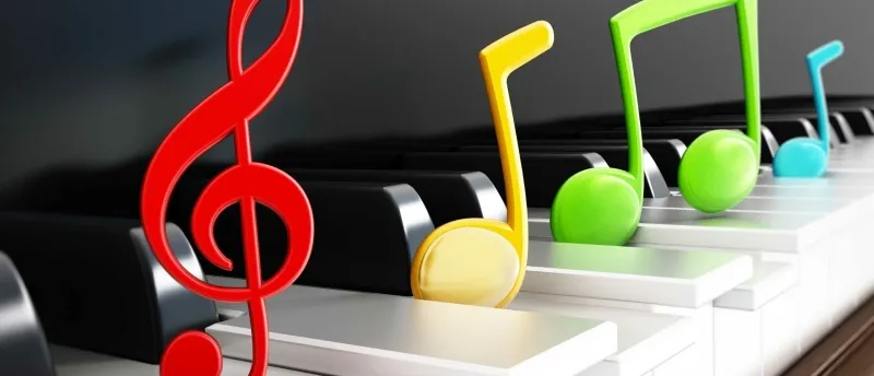 Zelf Piano Leren Spelen met Kleuren Zelf Piano Leren Spelen met Kleuren