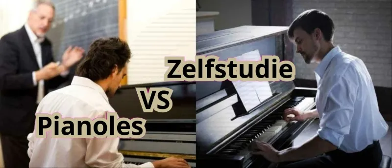 Zelfstudie-versus-pianoles-met pianoleraar Zelfstudie-versus-pianoles-met pianoleraar